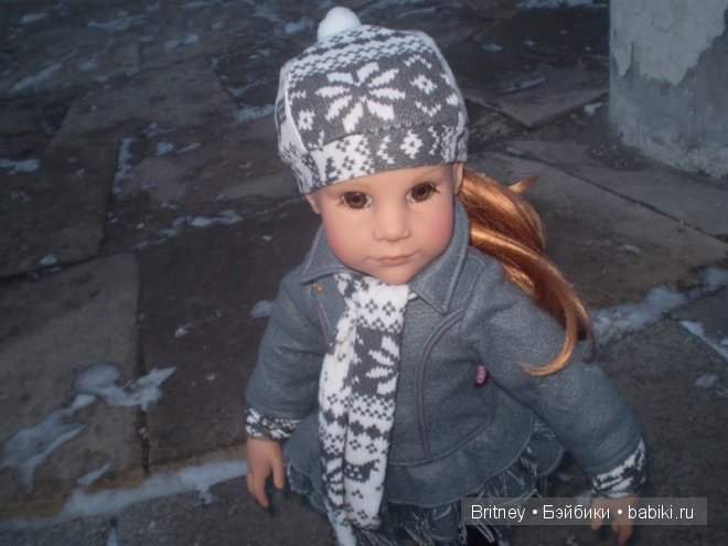 Медина в парке. Кукла Готц