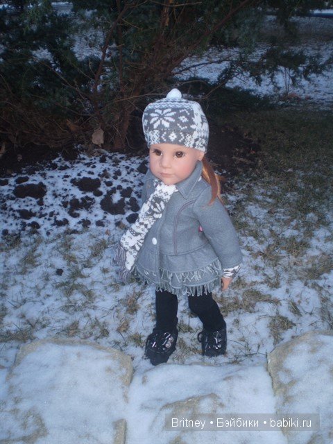 Медина в парке. Кукла Готц