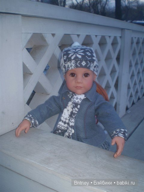 Медина в парке. Кукла Готц