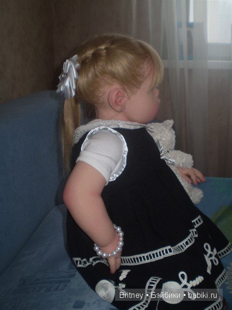 Сарафанчик для малышки реборн Розалии