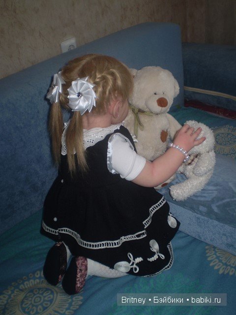 Сарафанчик для малышки реборн Розалии (фото 10)