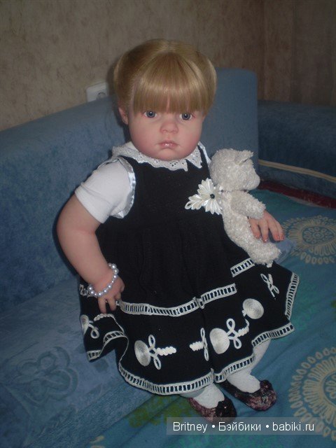 Сарафанчик для малышки реборн Розалии