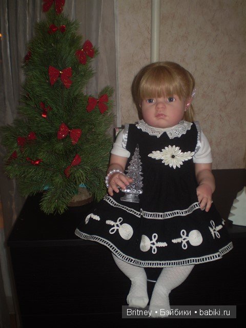 Сарафанчик для малышки реборн Розалии