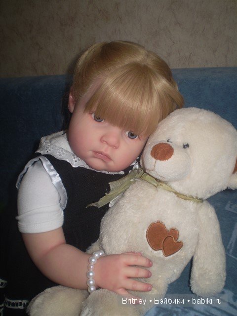 Сарафанчик для малышки реборн Розалии (фото 8)