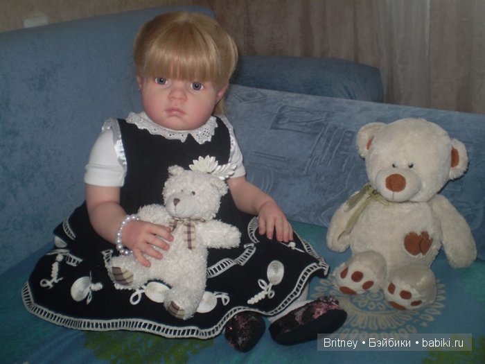 Сарафанчик для малышки реборн Розалии