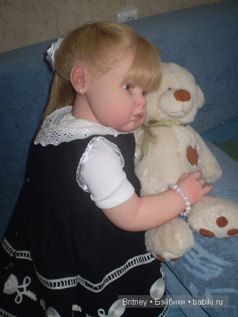 Сарафанчик для малышки реборн Розалии (фото 9)