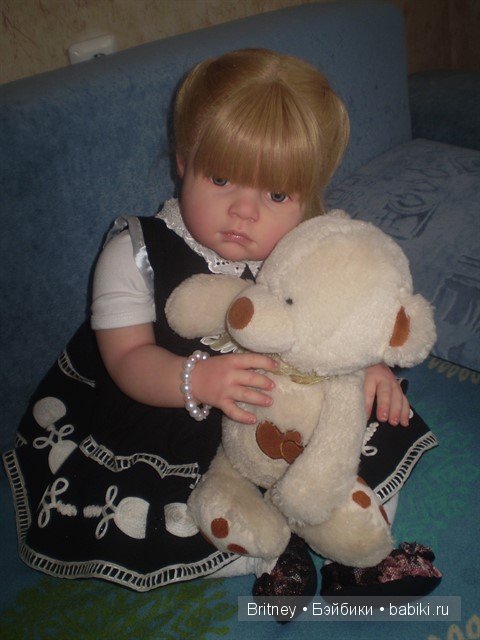 Сарафанчик для малышки реборн Розалии (фото 5)