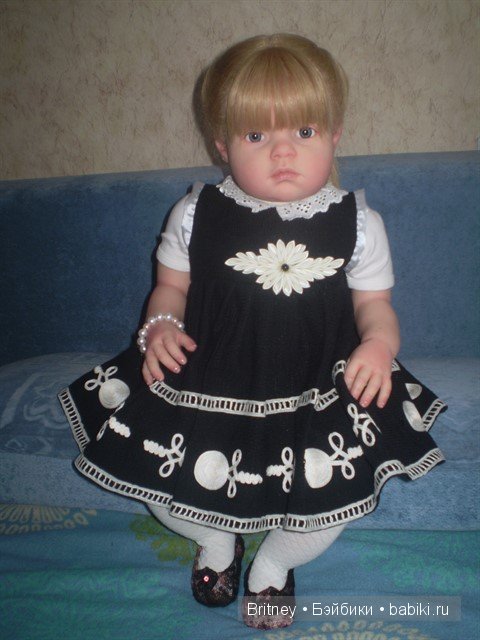 Сарафанчик для малышки реборн Розалии