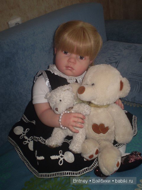 Сарафанчик для малышки реборн Розалии (фото 6)