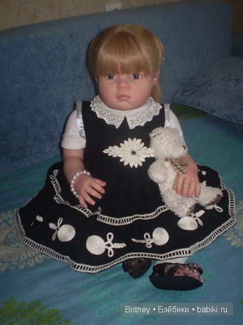 Сарафанчик для малышки реборн Розалии (фото 2)