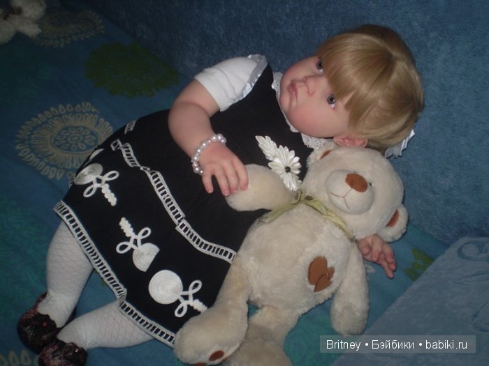 Сарафанчик для малышки реборн Розалии