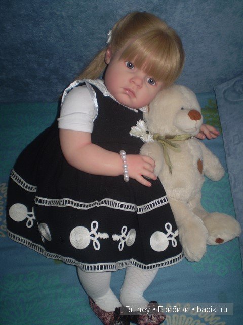 Сарафанчик для малышки реборн Розалии