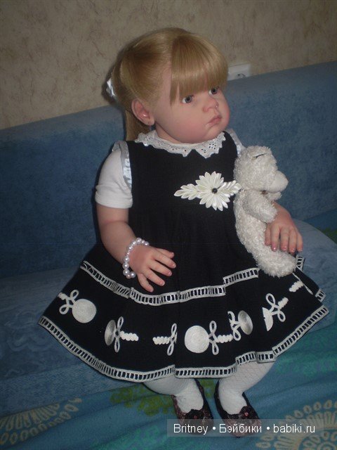 Сарафанчик для малышки реборн Розалии