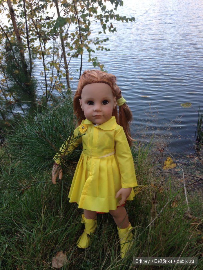 Мединочка, прогулка по парку. Кукла Gotz | Бэйбики Мединочка, прогулка по парку. Кукла Gotz