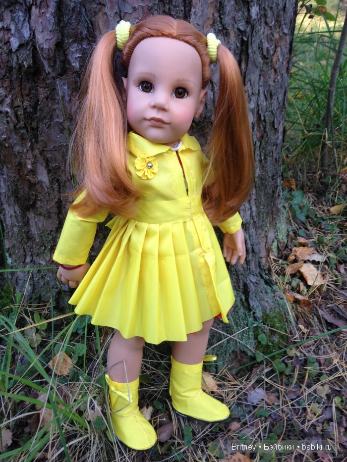 Мединочка, прогулка по парку. Кукла Gotz | Бэйбики Мединочка, прогулка по парку. Кукла Gotz (фото 5)