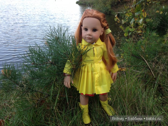 Мединочка, прогулка по парку. Кукла Gotz | Бэйбики Мединочка, прогулка по парку. Кукла Gotz