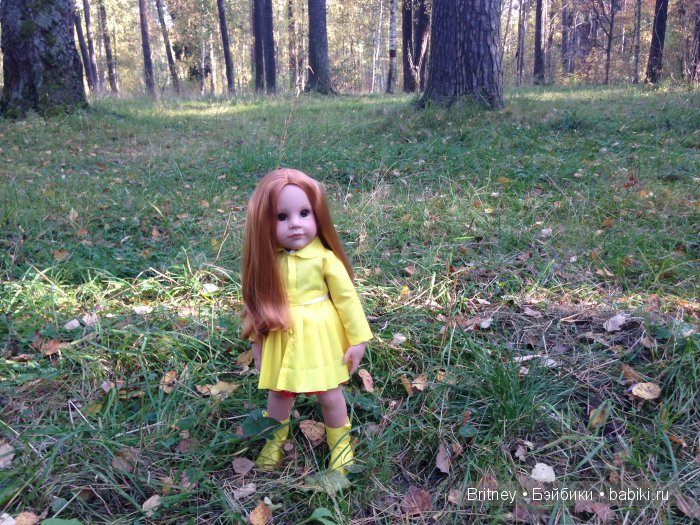 Мединочка, прогулка по парку. Кукла Gotz | Бэйбики Мединочка, прогулка по парку. Кукла Gotz