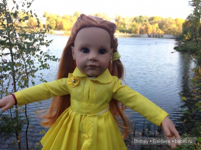 Мединочка, прогулка по парку. Кукла Gotz | Бэйбики Мединочка, прогулка по парку. Кукла Gotz