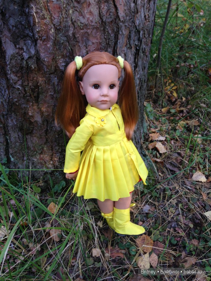 Мединочка, прогулка по парку. Кукла Gotz | Бэйбики Мединочка, прогулка по парку. Кукла Gotz (фото 7)
