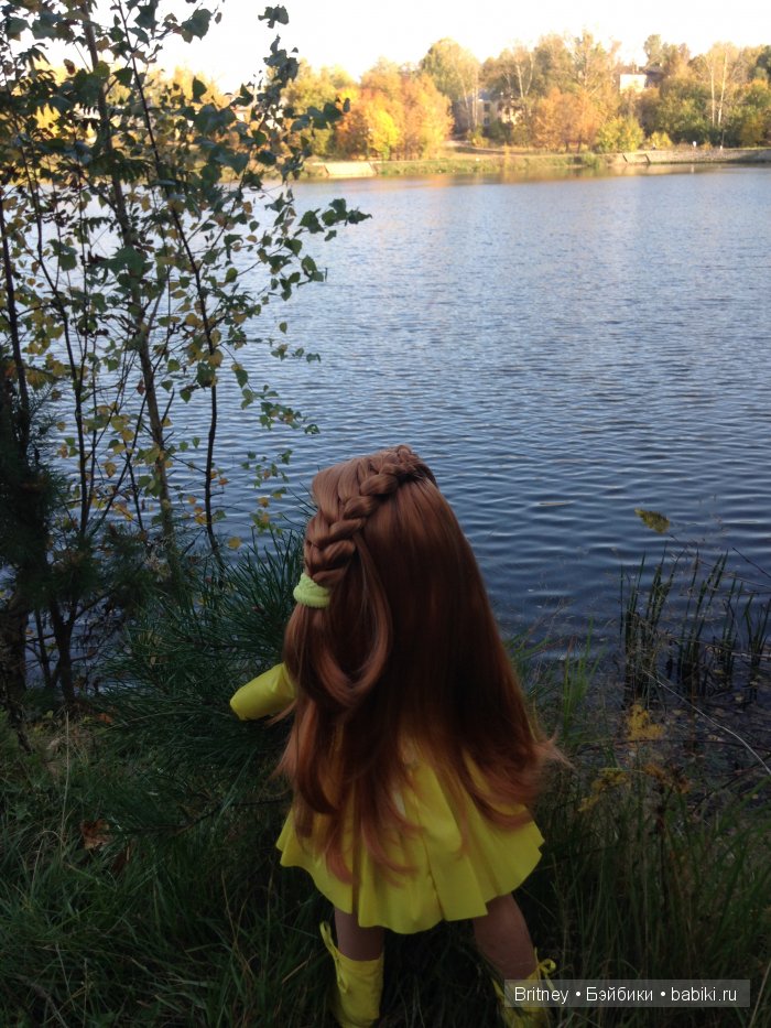 Мединочка, прогулка по парку. Кукла Gotz | Бэйбики Мединочка, прогулка по парку. Кукла Gotz