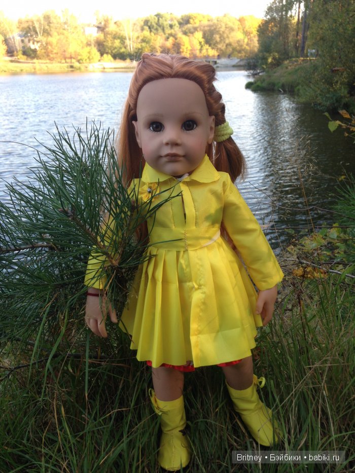 Мединочка, прогулка по парку. Кукла Gotz | Бэйбики Мединочка, прогулка по парку. Кукла Gotz