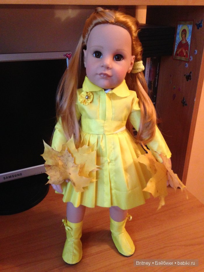 Мединочка, прогулка по парку. Кукла Gotz | Бэйбики Мединочка, прогулка по парку. Кукла Gotz