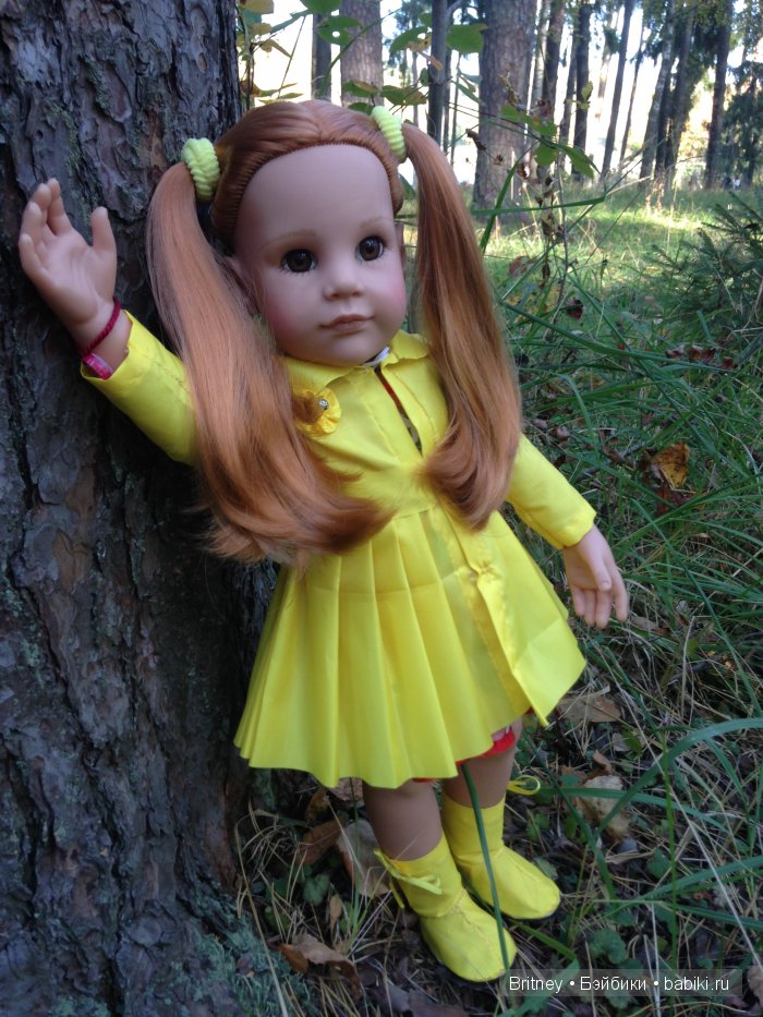 Мединочка, прогулка по парку. Кукла Gotz | Бэйбики Мединочка, прогулка по парку. Кукла Gotz (фото 2)