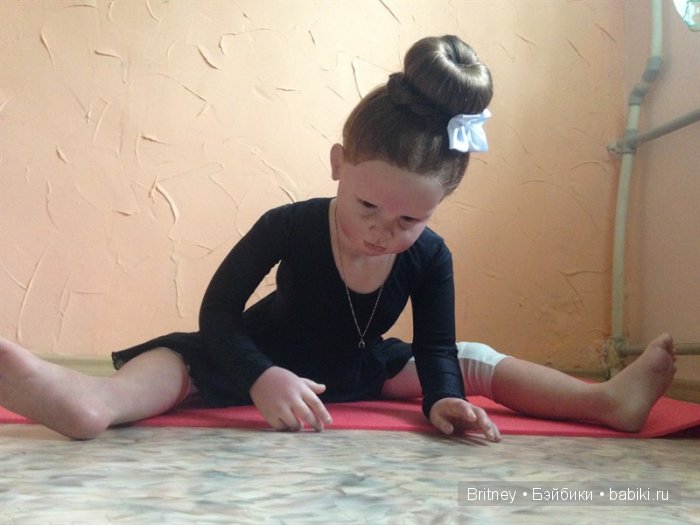 Алианна и Аланна маленькие балеринки