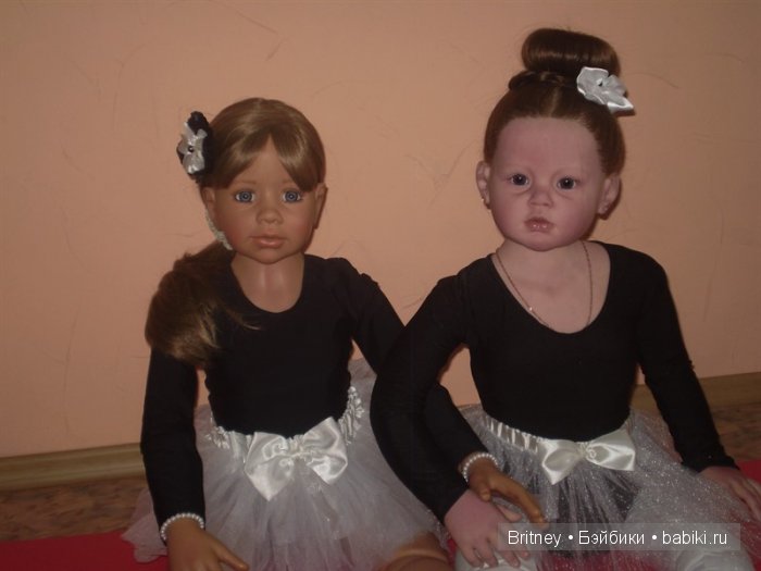 Алианна и Аланна маленькие балеринки