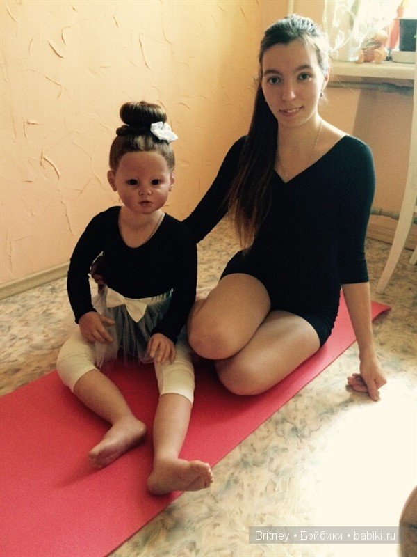 Алианна и Аланна маленькие балеринки
