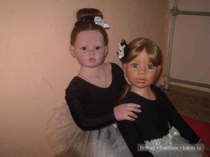 Алианна и Аланна маленькие балеринки