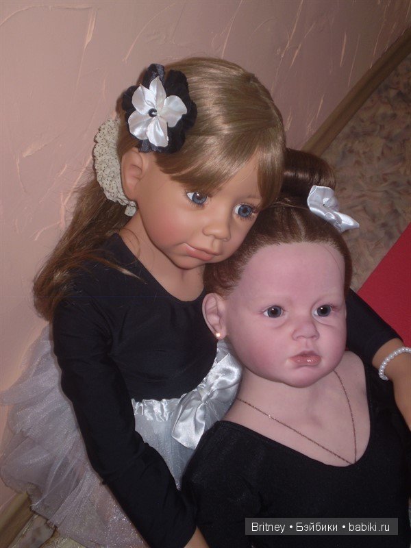 Алианна и Аланна маленькие балеринки