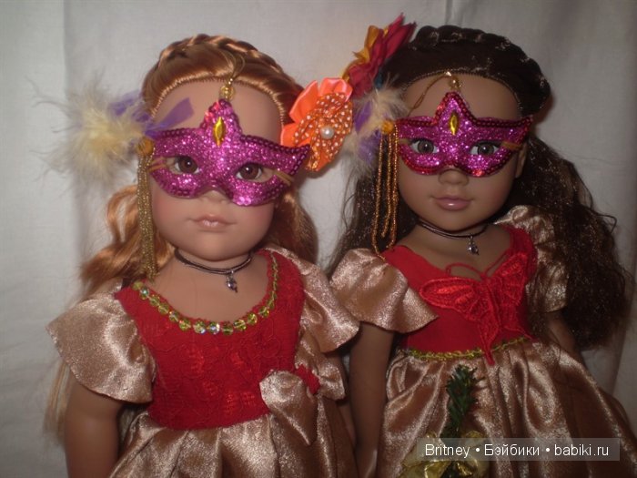 Медина и София Новогодние наряды девочек (фото 4)