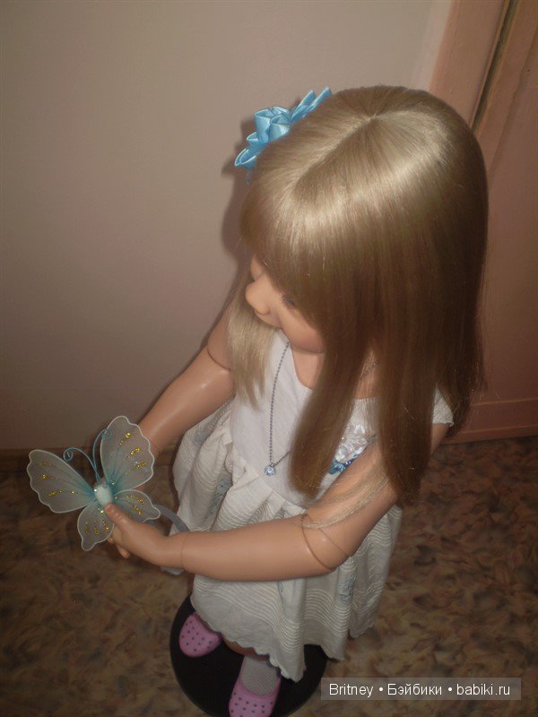 Летнее платьице для Риты — Куклы Monika Levenig и Monika Peter