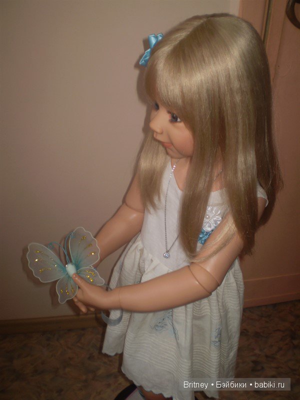 Летнее платьице для Риты — Куклы Monika Levenig и Monika Peter