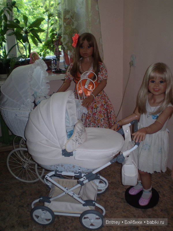 Новая красота, колясочка для кукол