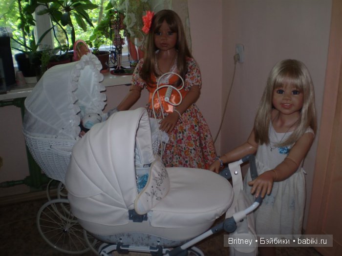 Новая красота, колясочка для кукол