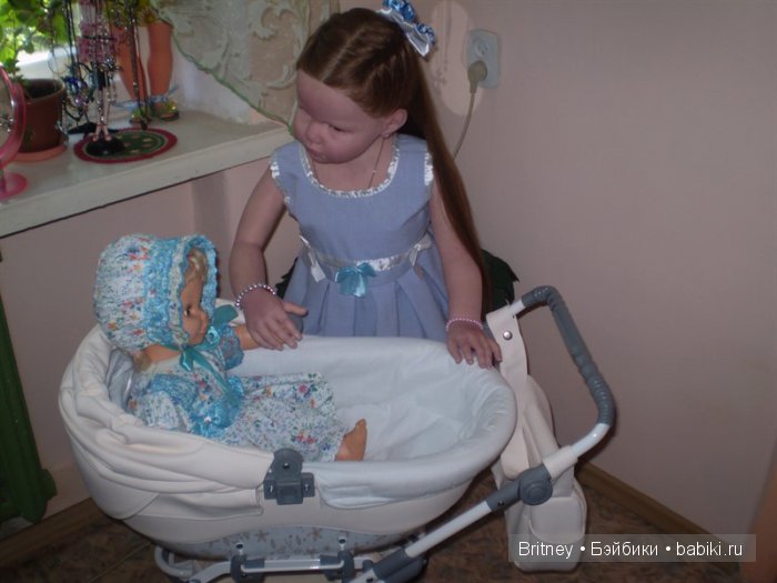 Новая красота, колясочка для кукол