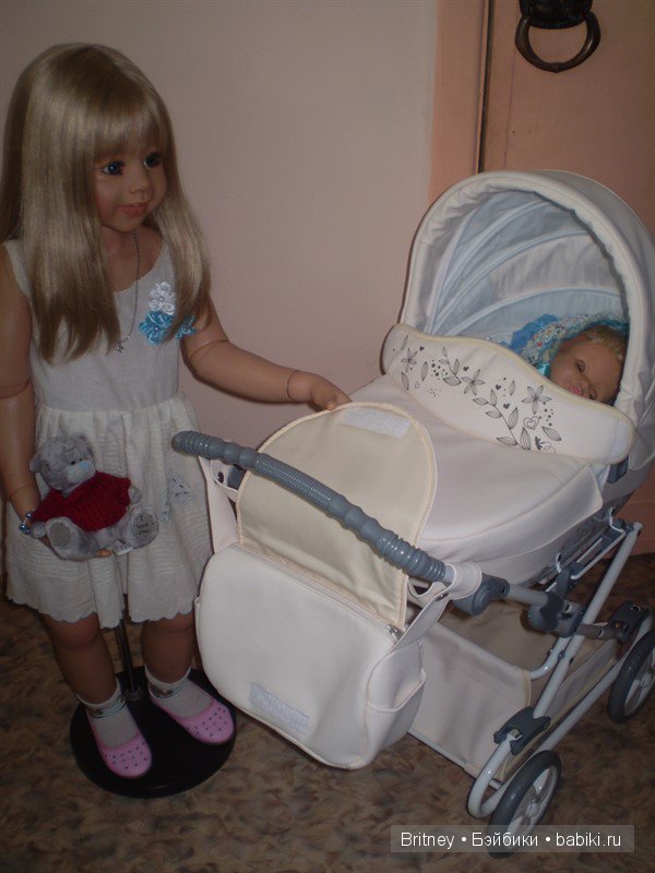 Новая красота, колясочка для кукол