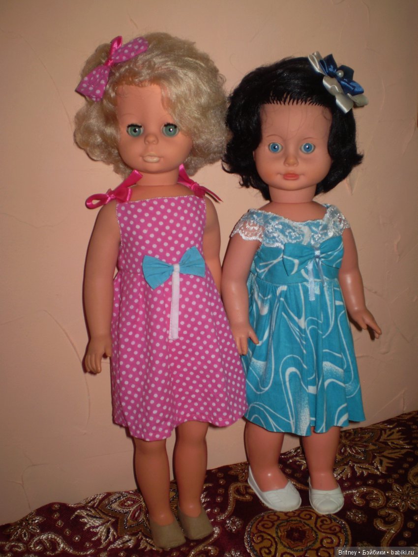 Мои куколки детства, ГДР и СССР