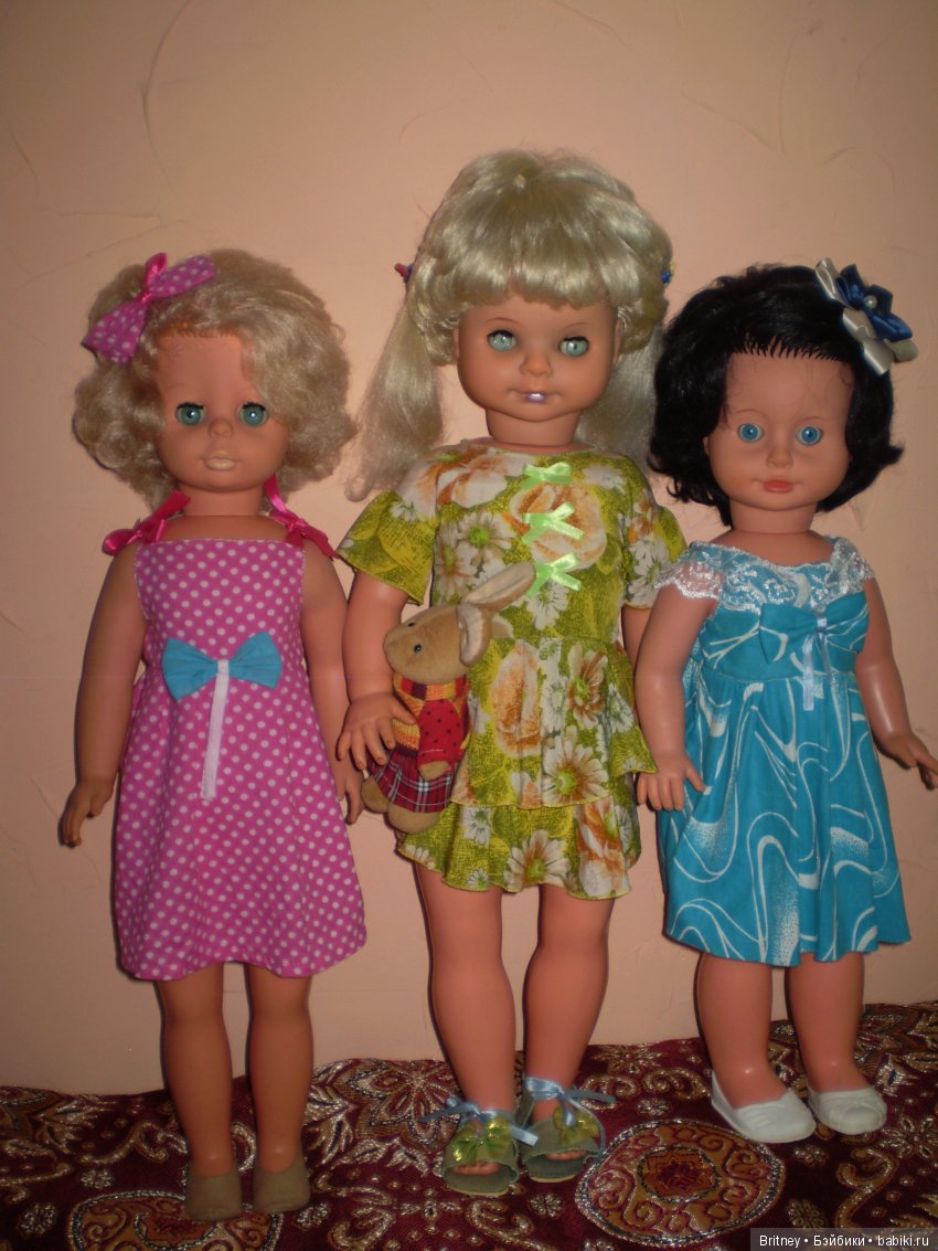Мои куколки детства, ГДР и СССР