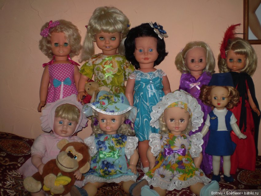 Мои куколки детства, ГДР и СССР