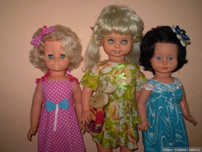 Мои куколки детства, ГДР и СССР