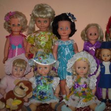 Мои куколки детства, ГДР  и  СССР