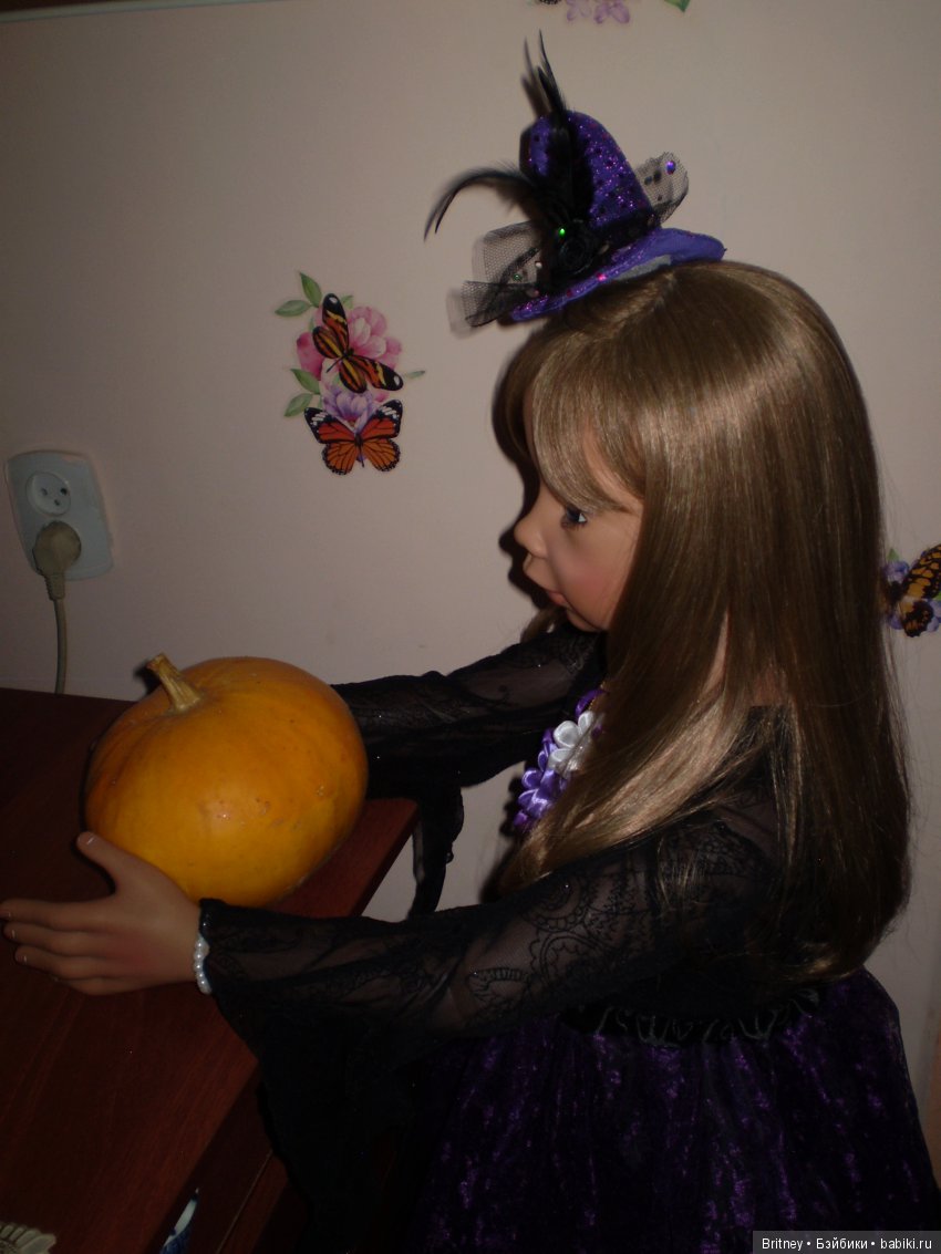 Мои очаровательные ведьмочки Аланна и Алианна, наряд на Хеллоуин (фото 10)