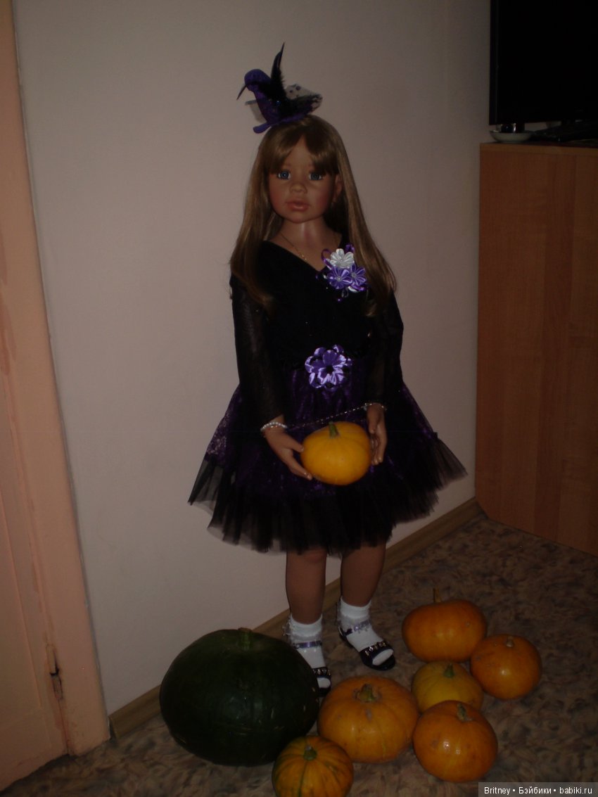 Мои очаровательные ведьмочки Аланна и Алианна, наряд на Хеллоуин