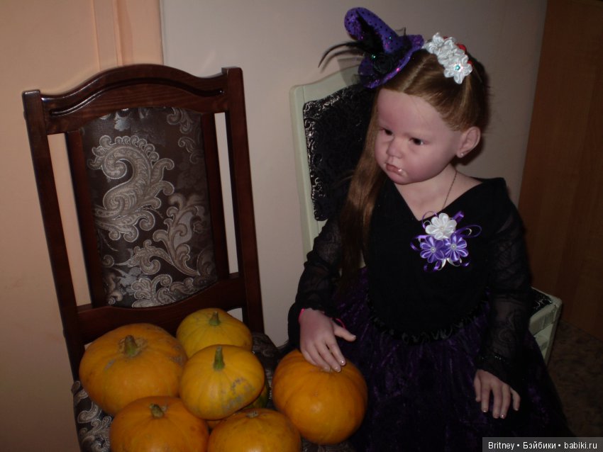 Мои очаровательные ведьмочки Аланна и Алианна, наряд на Хеллоуин