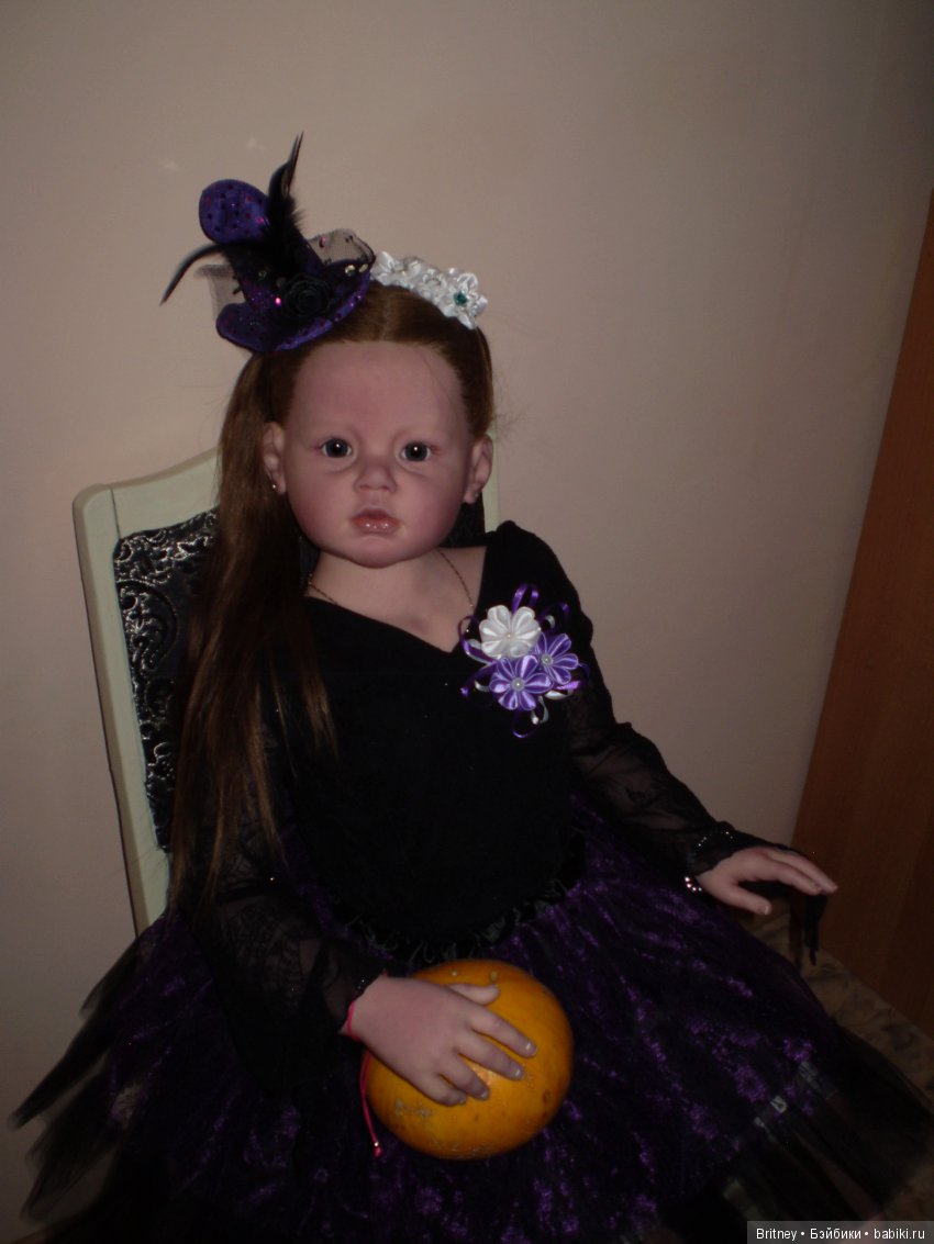 Мои очаровательные ведьмочки Аланна и Алианна, наряд на Хеллоуин