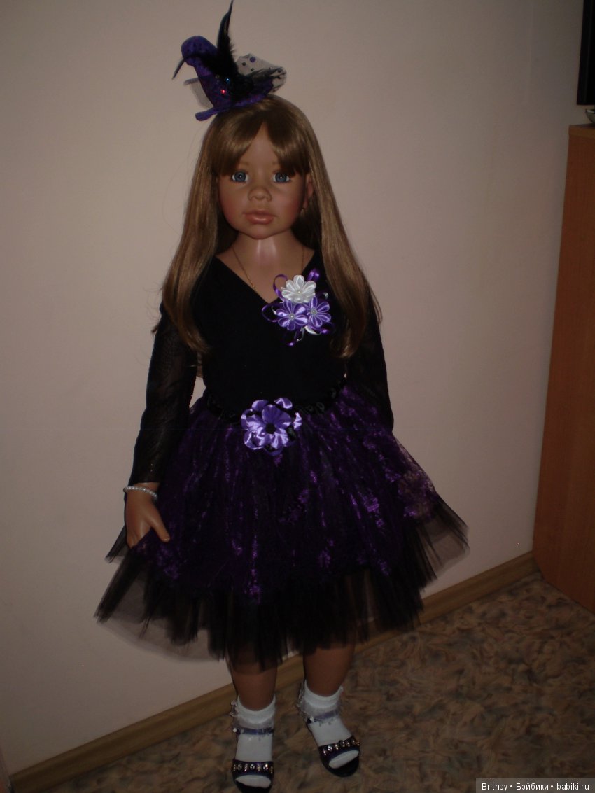 Мои очаровательные ведьмочки Аланна и Алианна, наряд на Хеллоуин