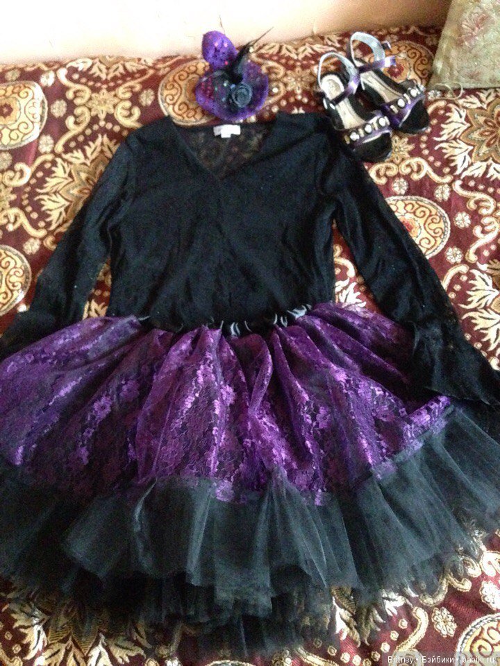 Мои очаровательные ведьмочки Аланна и Алианна, наряд на Хеллоуин (фото 6)